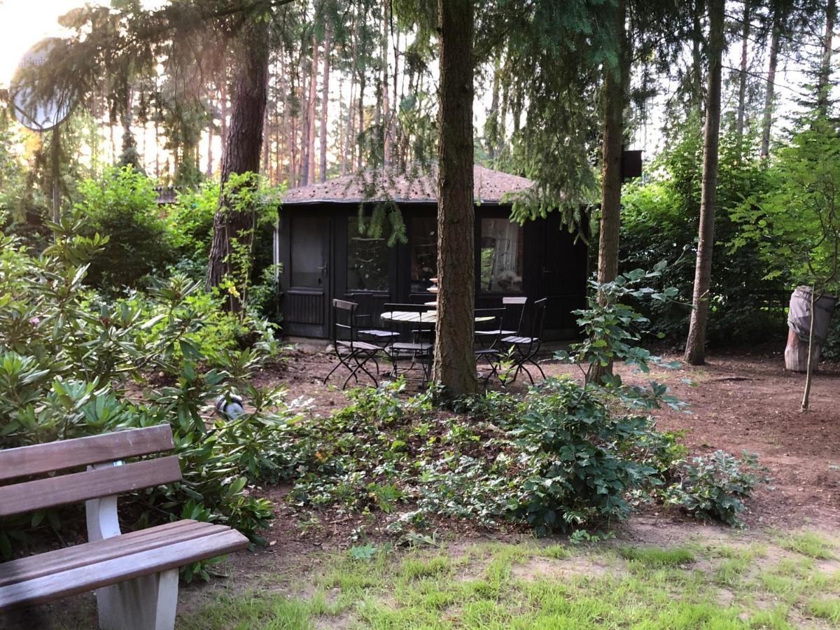 Ferienhaus Reetdach 1300Qm Privatgrundstueck Bootssteg Sauna Templin Luebbesee Uckermark Erholung Pur Seenplatte Petersdorf  외부 사진
