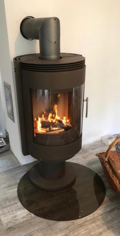 Ferienhaus Reetdach 1300Qm Privatgrundstueck Bootssteg Sauna Templin Luebbesee Uckermark Erholung Pur Seenplatte Petersdorf  외부 사진